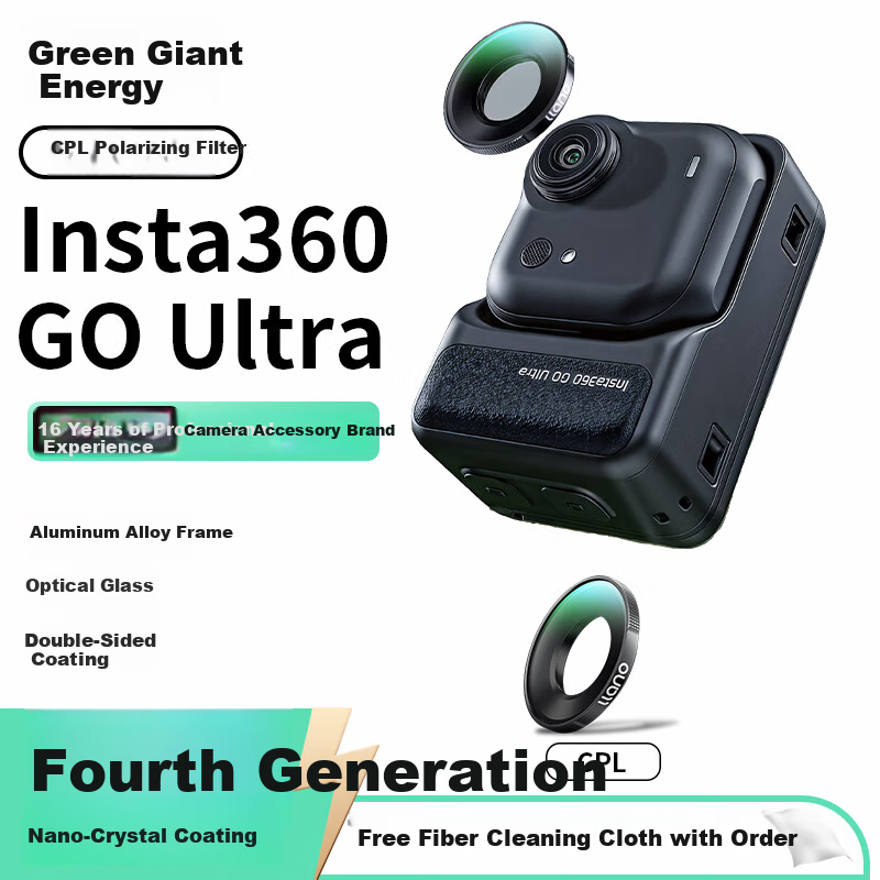 Llano CPL Polarizing Filter for Insta360 Go Ultra