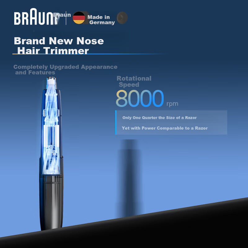 BRAUN 7 Series Pro+ Multifunctional Shaver with Nose & Sideburn Trimmer