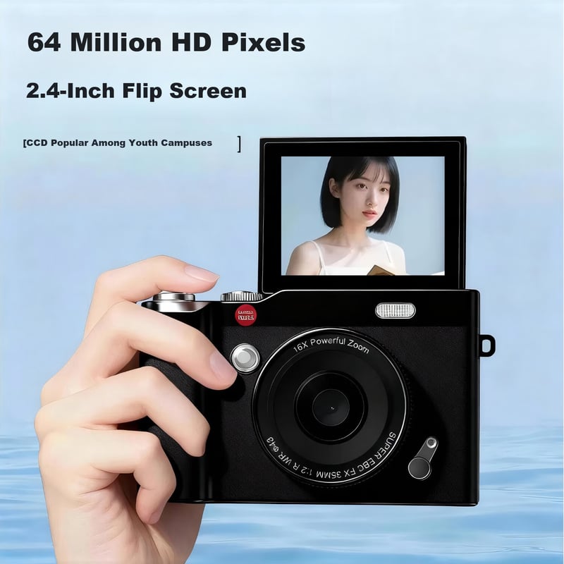 Black Cat Diary DK15 Instant Camera
