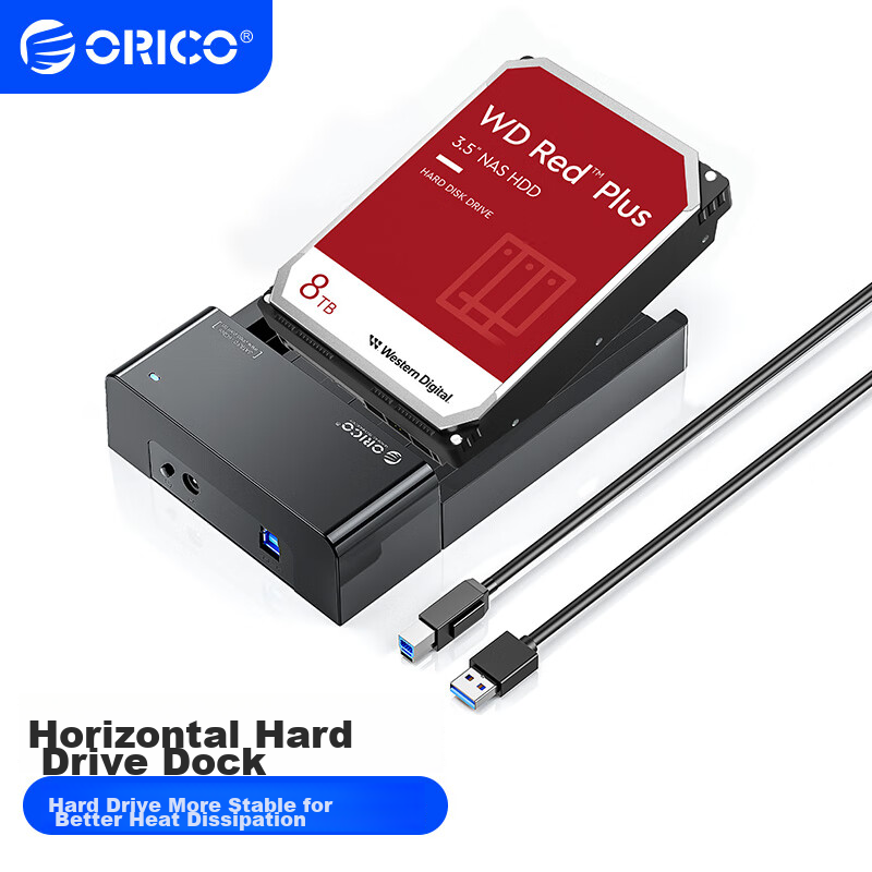 ORICO 2.5/3.5-Inch SATA Hard Drive Enclosure USB 3.0