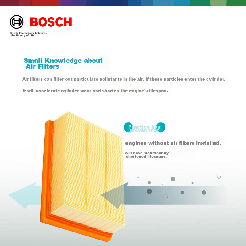 BOSCH Air Filter for Ford & Lincoln Vehicles