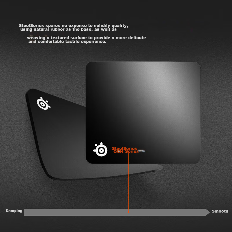 SteelSeries Thickened Gaming Mouse Pad QcK Heavy
