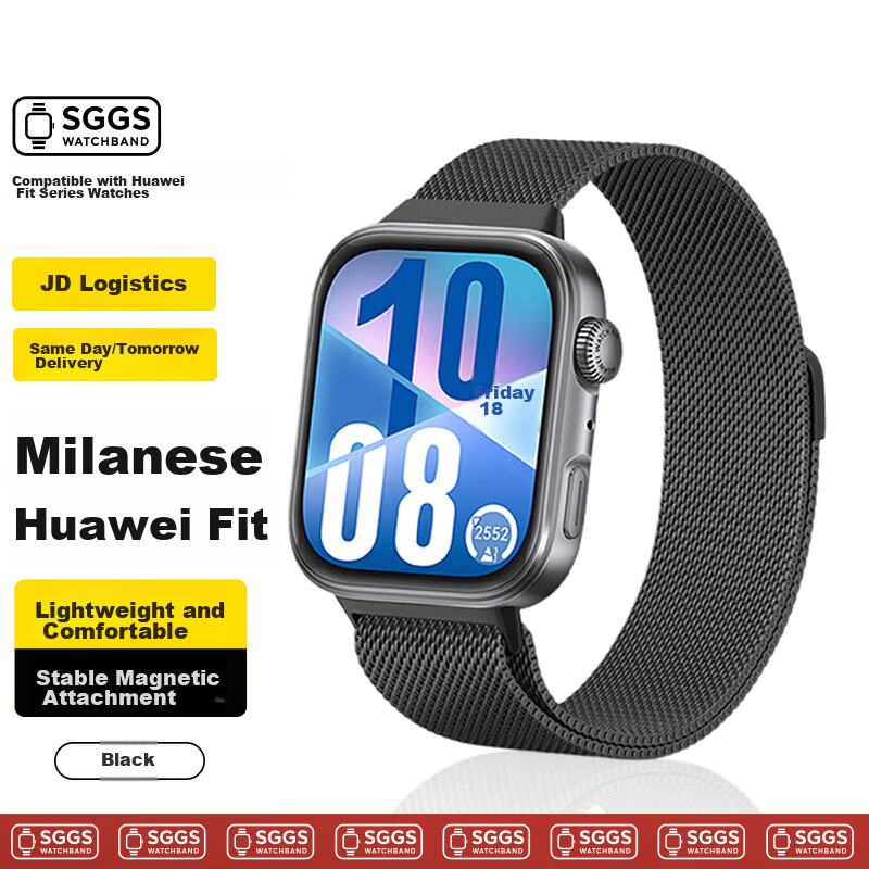SGGS Milanese Magnetic Strap for Huawei FIT4 Pro/FIT4/FIT3