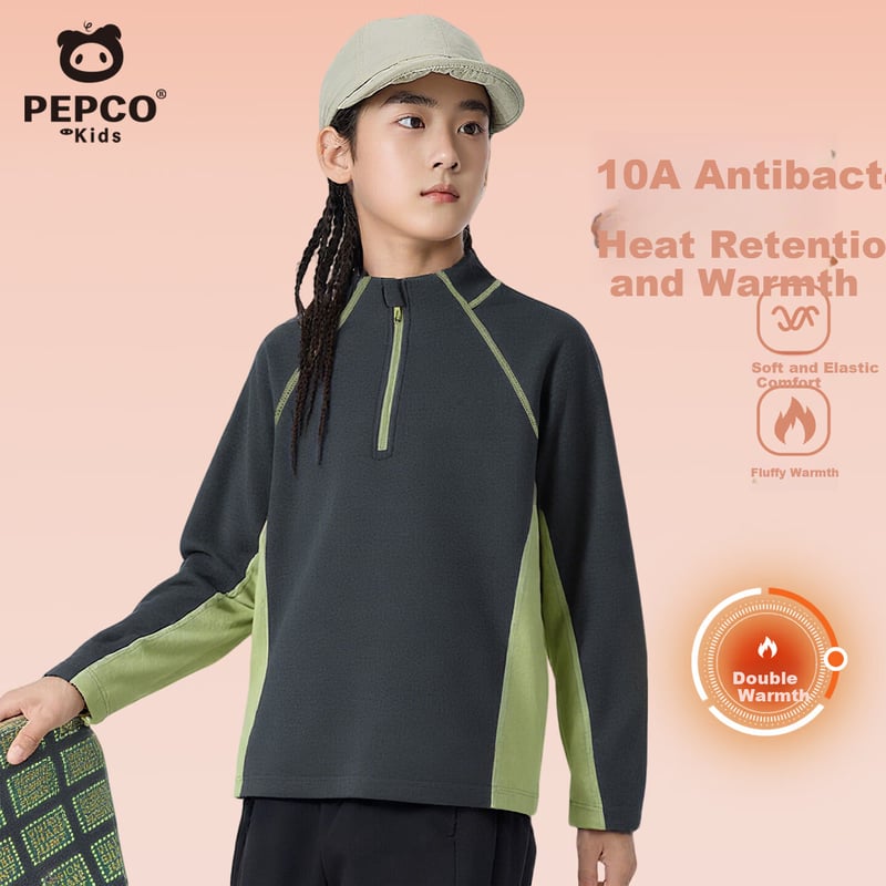 PEPCO Kids Thermal Long Sleeve T-Shirt 10A Antibacterial