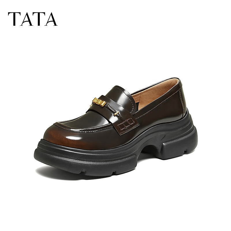 TATA Women's Brown Loafers 7OLA6AA6