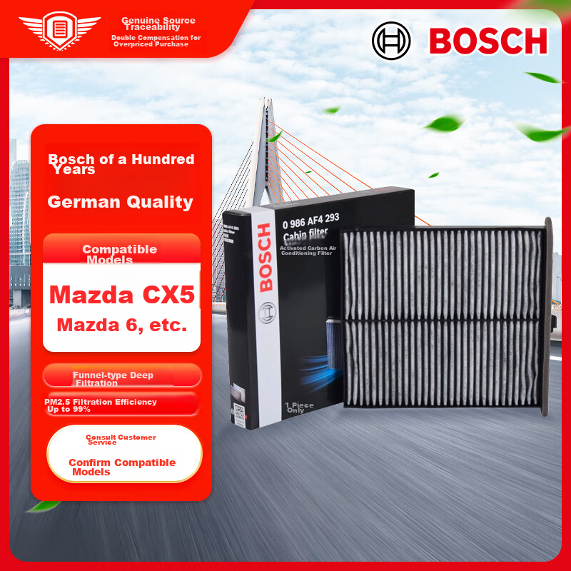 BOSCH Air Conditioner Filter for Mazda 6, Atezi, CX-4/CX-5