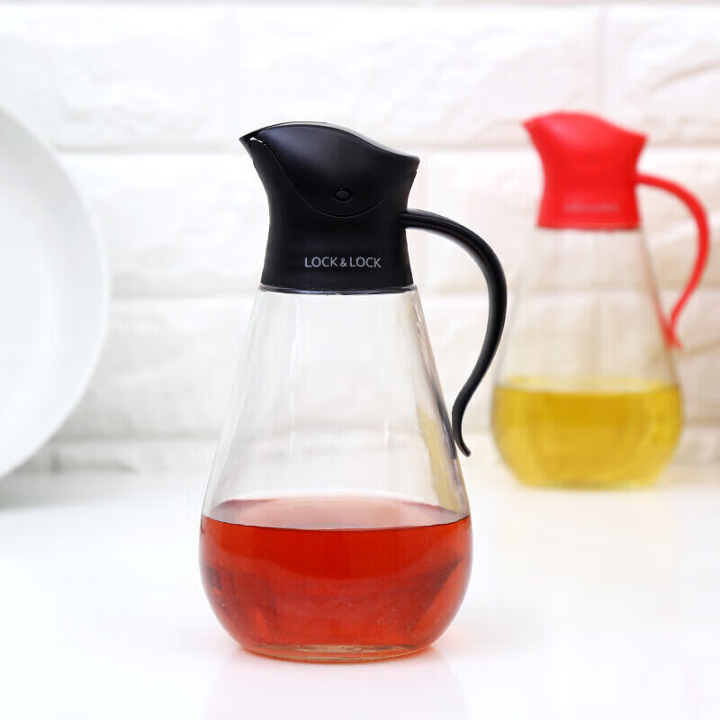 LOCK&LOCK Large 550ml Glass Oil Dispenser