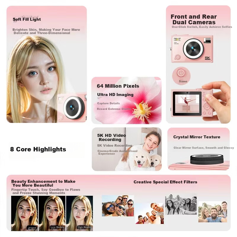 Disney Zootopia Digital Camera with Beauty Light
