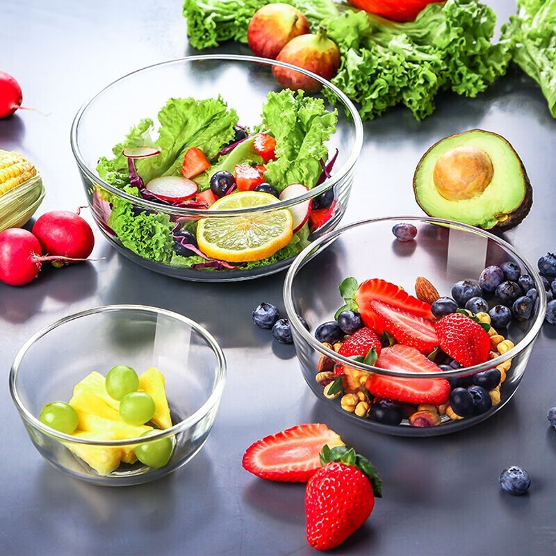 Ocean Thai Glass Salad & Noodle Bowl Set