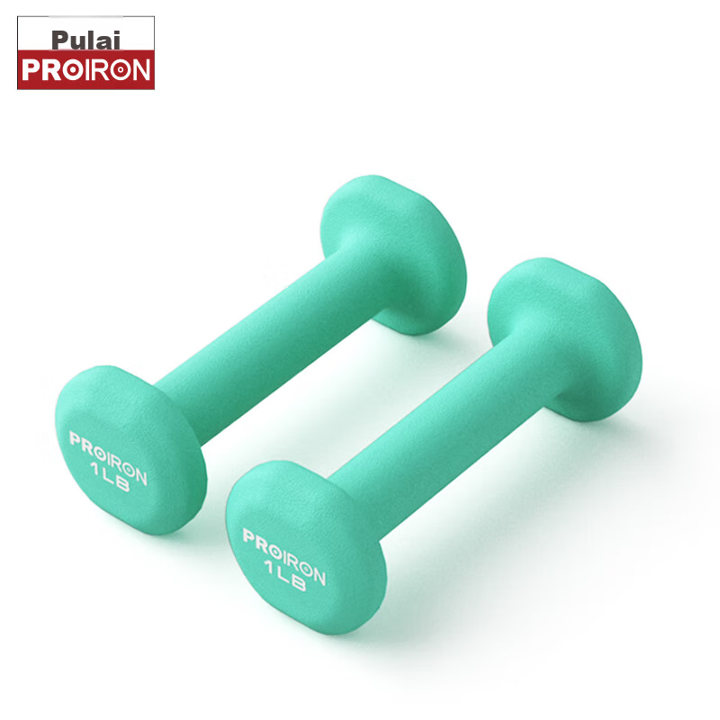 PROIRON Frosted Dumbbell - Mint Green for Women & Kids