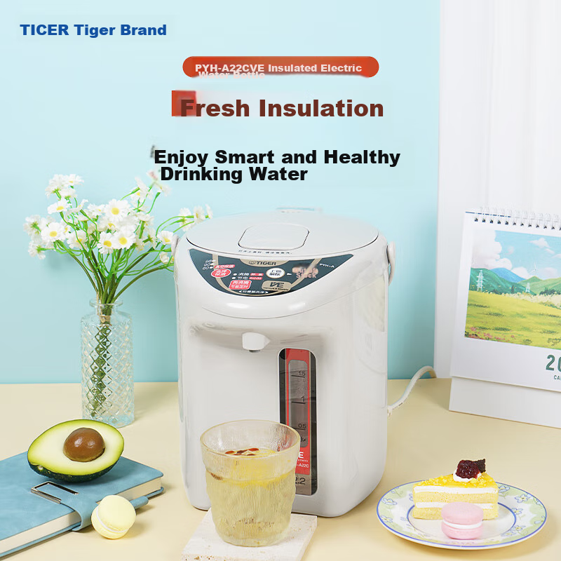 TIGER Smart Electric Kettle 3-Stage Vacuum Insulation 2.2L
