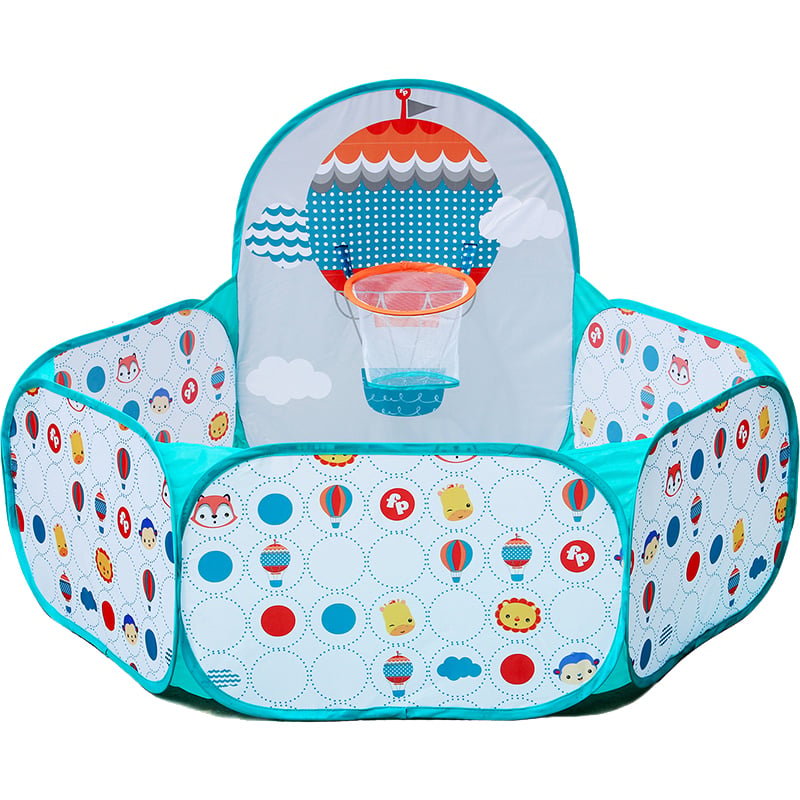 Fisher-Price Ocean Ball Pool with Basketball Hoop