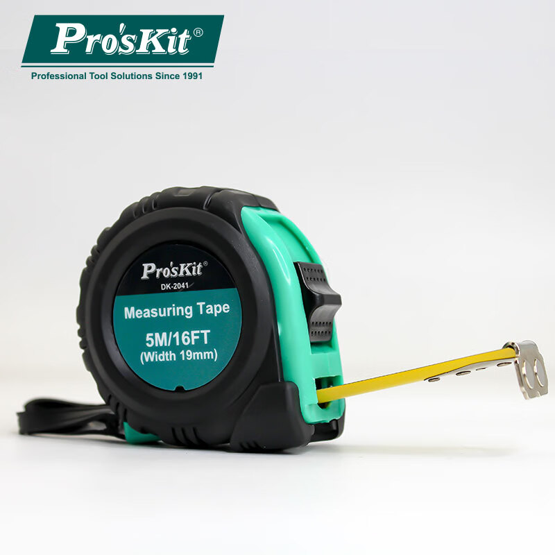 Pro'sKit 5-Meter Drop-Resistant Steel Tape Measure
