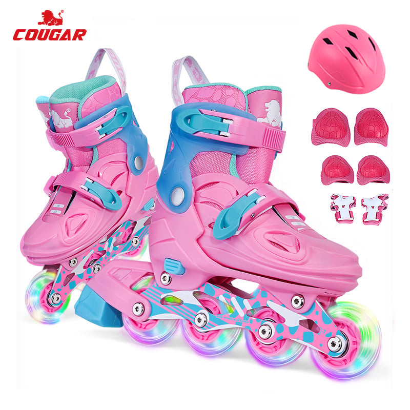 COUGAR Inline Skates for Kids - MZS885 Pink