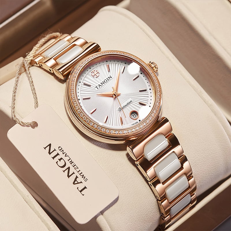TANGIN Swiss Ladies' Watch - Elegant Fashion Quartz Timepiece