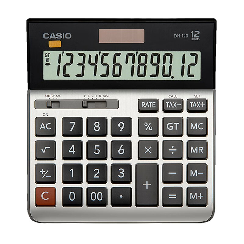 Casio DH-120 Metal Panel Calculator