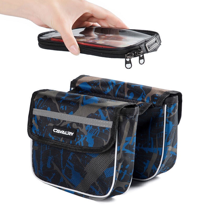 Cavalry Bicycle Handlebar Bag, Top Tube & Saddle Bags Set