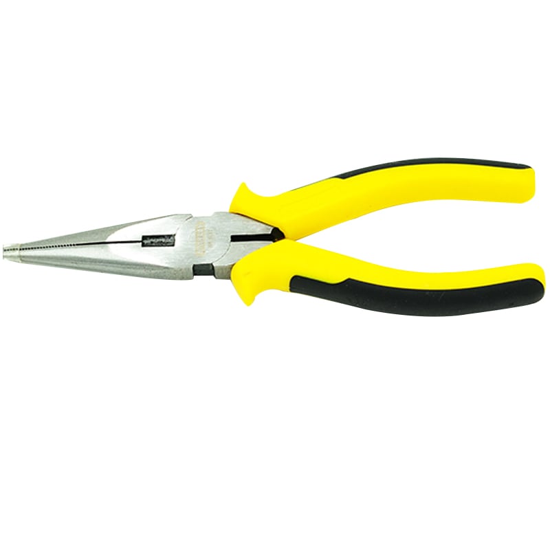 STANLEY Needle-Nose Pliers, 6-Inch Precision Tool with Non-Slip Handle