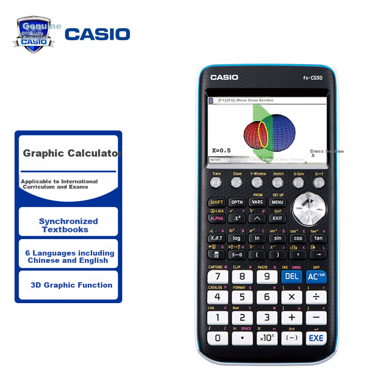 Casio FX-CG50 Graphing Calculator for SAT/AP/IBDP
