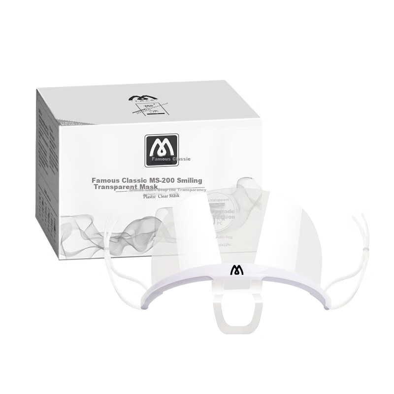 Mingdianshangpin Transparent Anti-Fog Face Mask MS-100