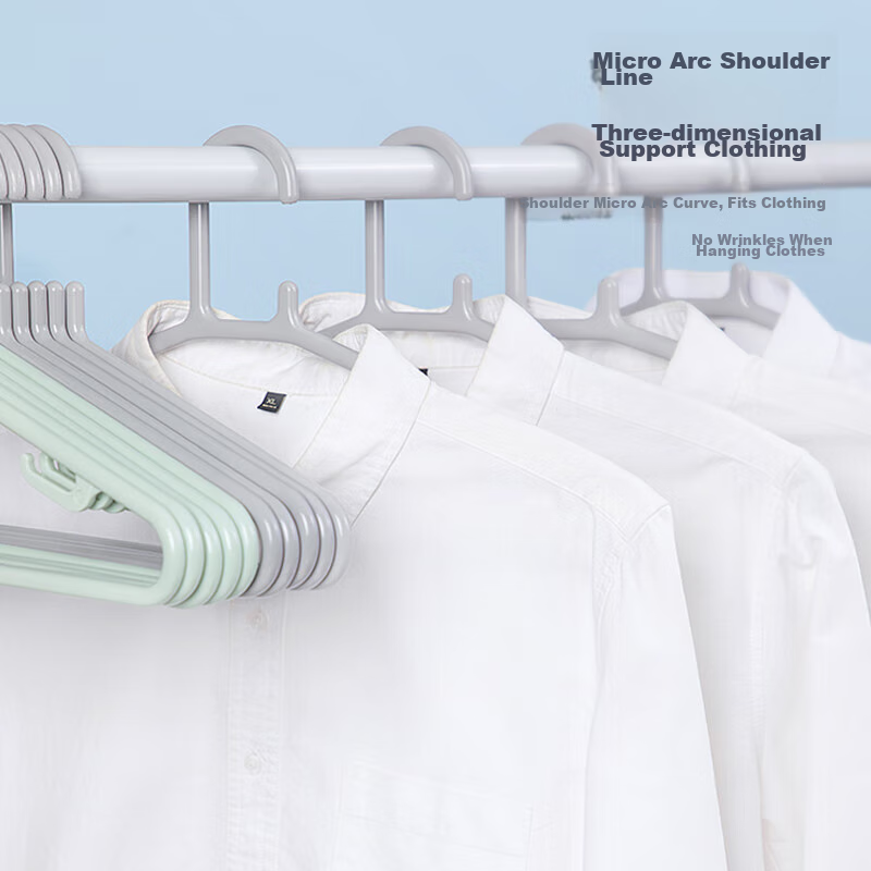 CHAHUA Non-Slip Coat Hangers & Windproof Drying Rack