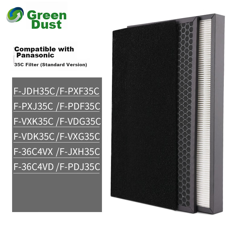 Lvchen Air Purifier Filter for Panasonic F-PDF35C Series