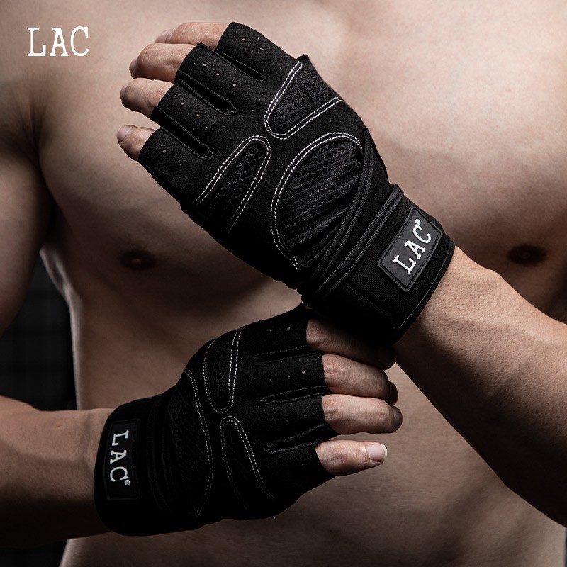 LAC Fitness Gloves for Men - Non-Slip Training Gloves