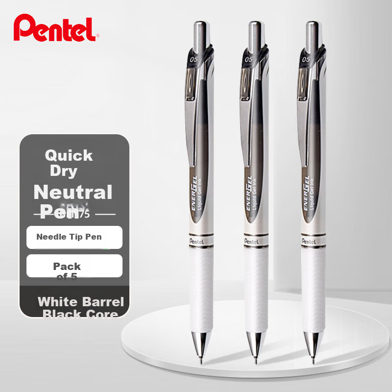 Pentel BLN75 Retractable Gel Pen, Stylish Design