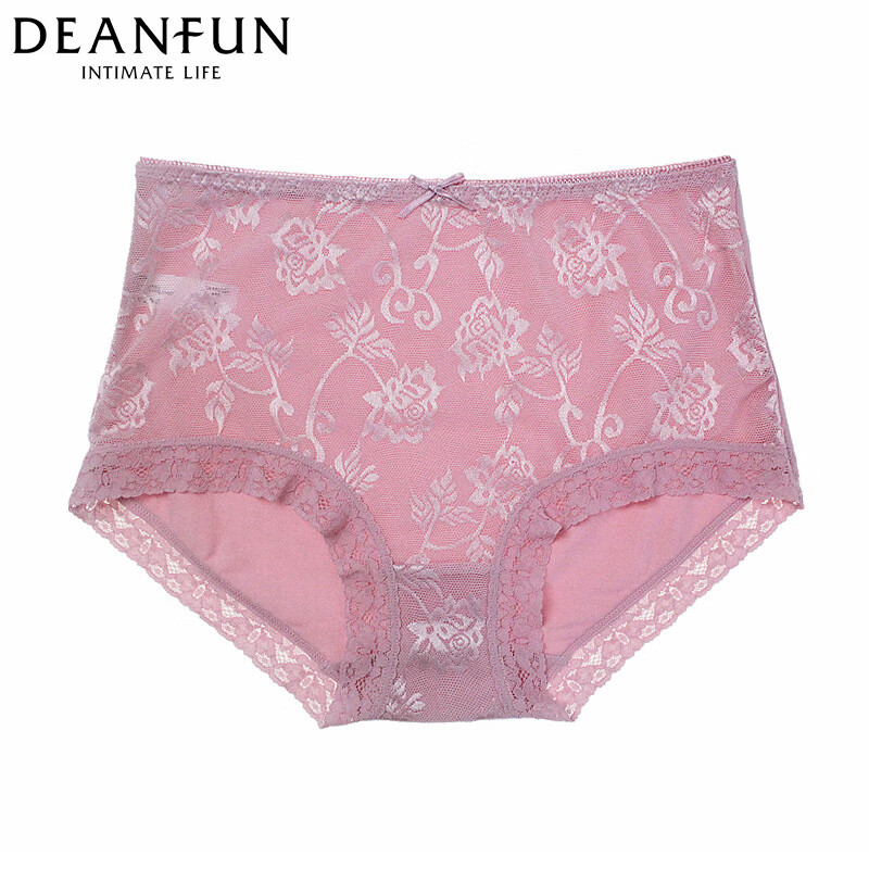Deanfun Women's Sexy Lace Boyshorts 2-Pack