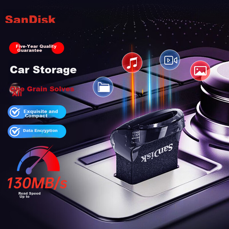 SanDisk CZ430 256GB USB3.2 Flash Drive - 400MB/s Read Speed