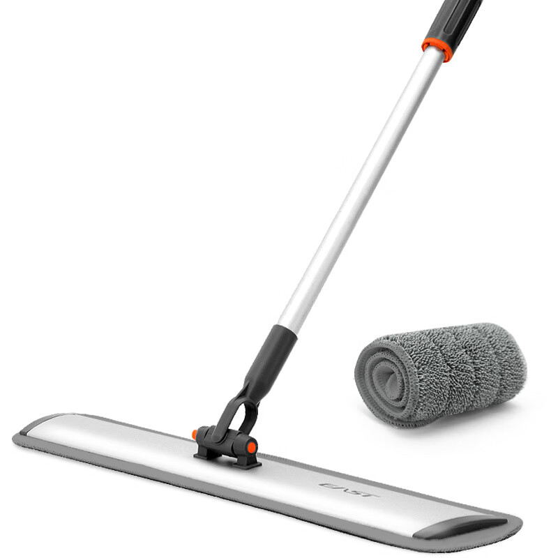 EAST Flat Mop with 2 Cloths