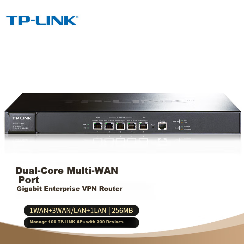 TP-LINK Dual-Core Enterprise Router TL-ER3220G