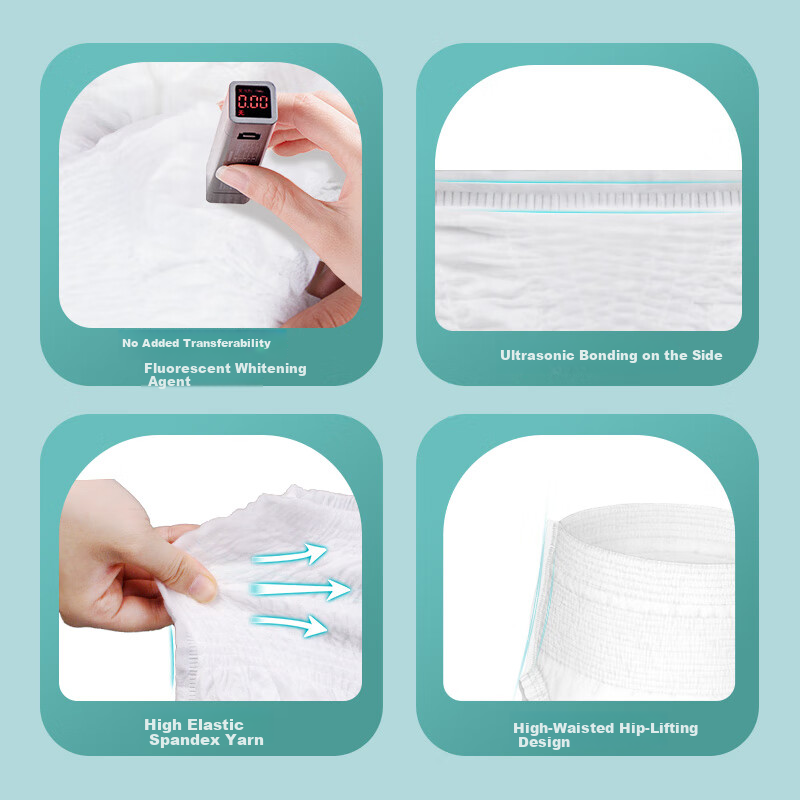 ACTY Odor-Free Adult Pull-Up Diapers - Large 14pcs