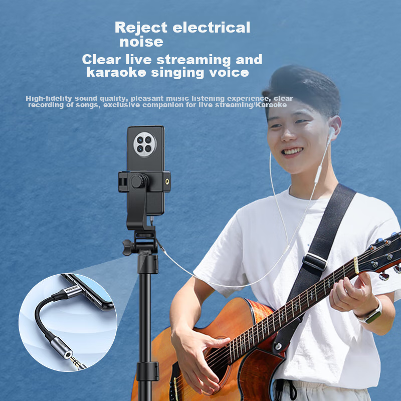 UGREEN Type-C to 3.5mm Headphone Adapter - Durable Braided Design