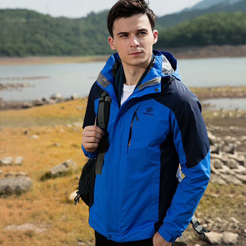TECTOP Outdoor Jacket for Men - Hiking & Skiing