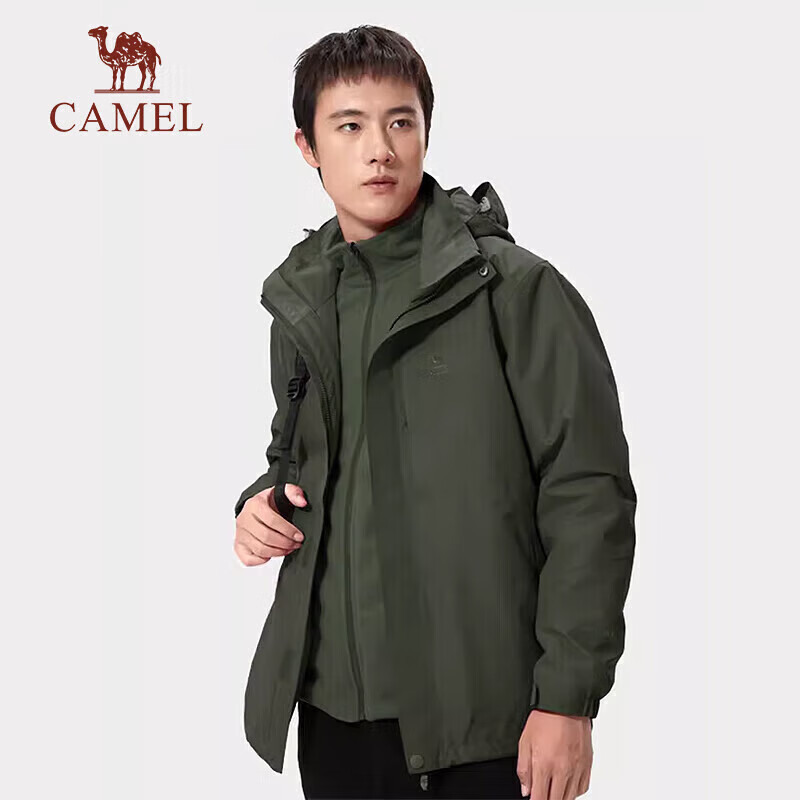 CAMEL Outdoor Jacket - Waterproof Mountaineering Coat for Couples