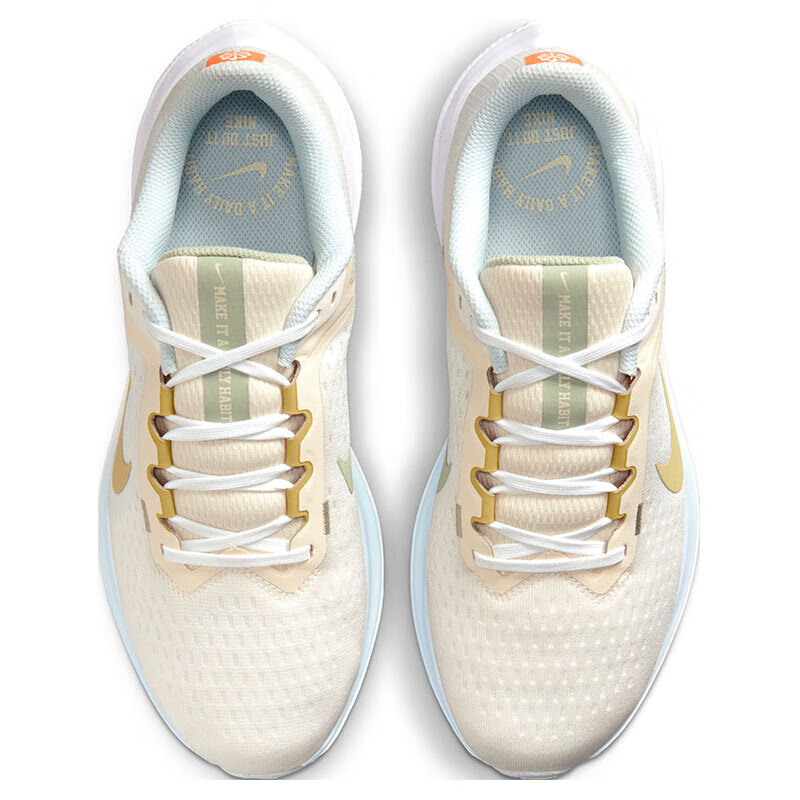 Nike Air Winflo 10 Women's Cushioned Running Shoes - Sail White/Yellow_0