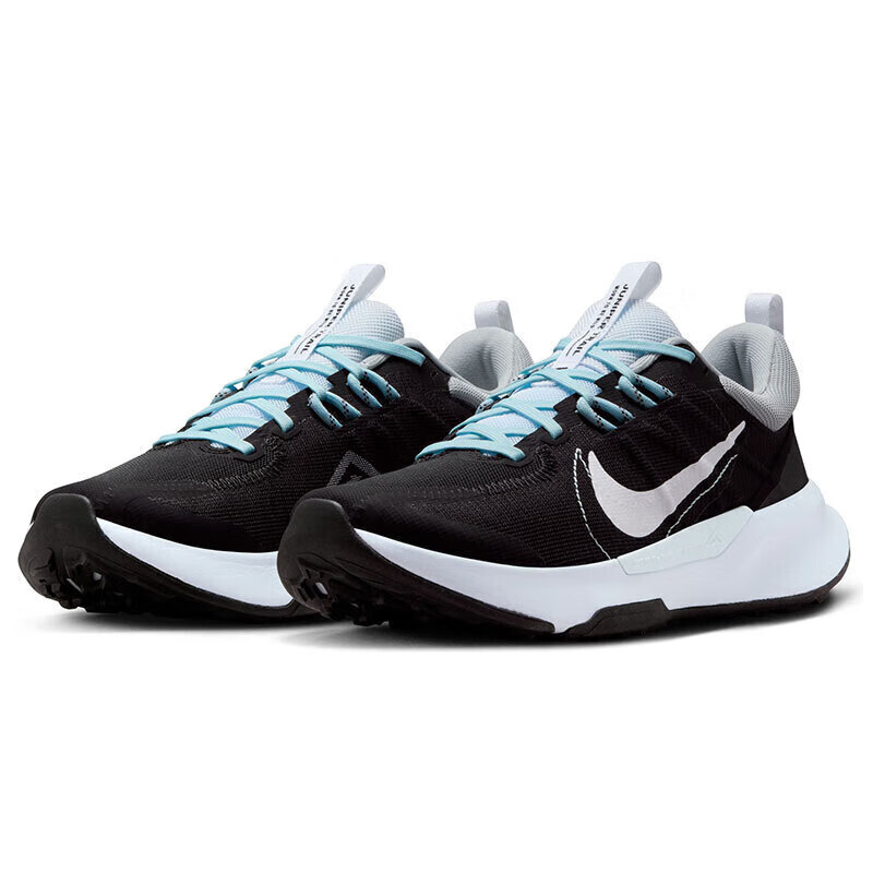 Nike Juniper Trail Women's Outdoor Running Shoes - Black/Blue_0