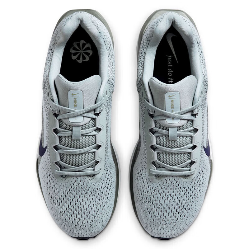 NIKE Men's Shock-Absorbing WINFLO 11 Running Shoes - Gray Blue, Size 44_0