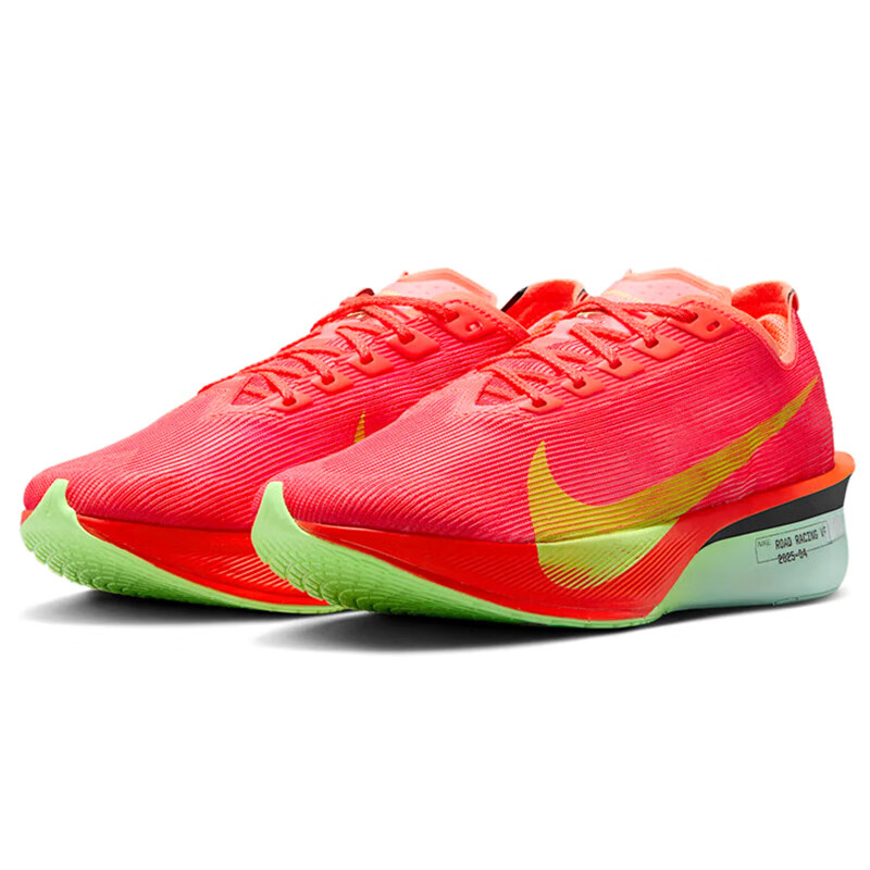 NIKE ZoomX Vaporfly4 Women's Carbon Plate Running Shoes Red/Green_1
