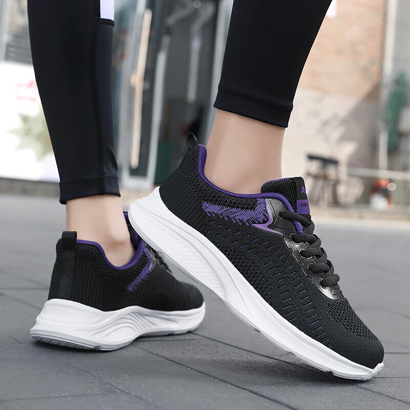shuangxingbate flyknit sports shoes for women_1