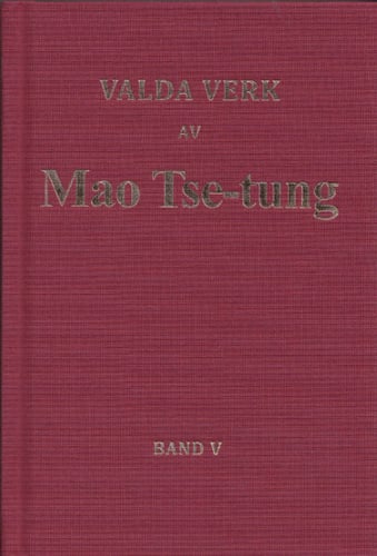 Valda verk av Mao Tse-tung band V_0