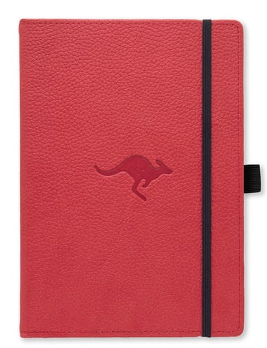 Dingbats* Wildlife A5+ Red Kangaroo Notebook - Graph - picture