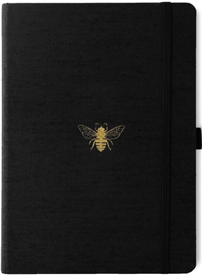 Dingbats* Pro B5 Black Bee Notebook Lined - picture