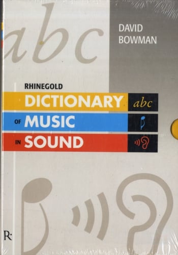 Dictionary Of Music In Sound - picture