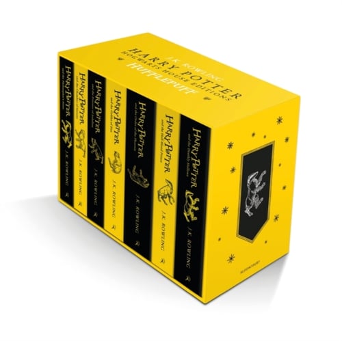 Harry Potter Hufflepuff House Editions Paperback Box Set - picture