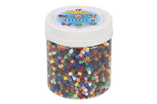 Hama midi perler bæger 3000stk mix 67_0