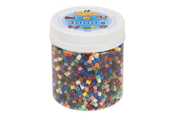 Hama midi perler bæger 3000stk mix 67_0
