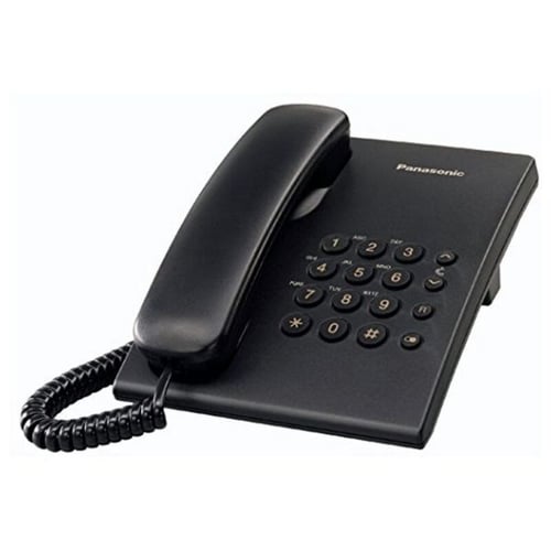 Fastnettelefon Panasonic KX-TS500EXB Sort_0