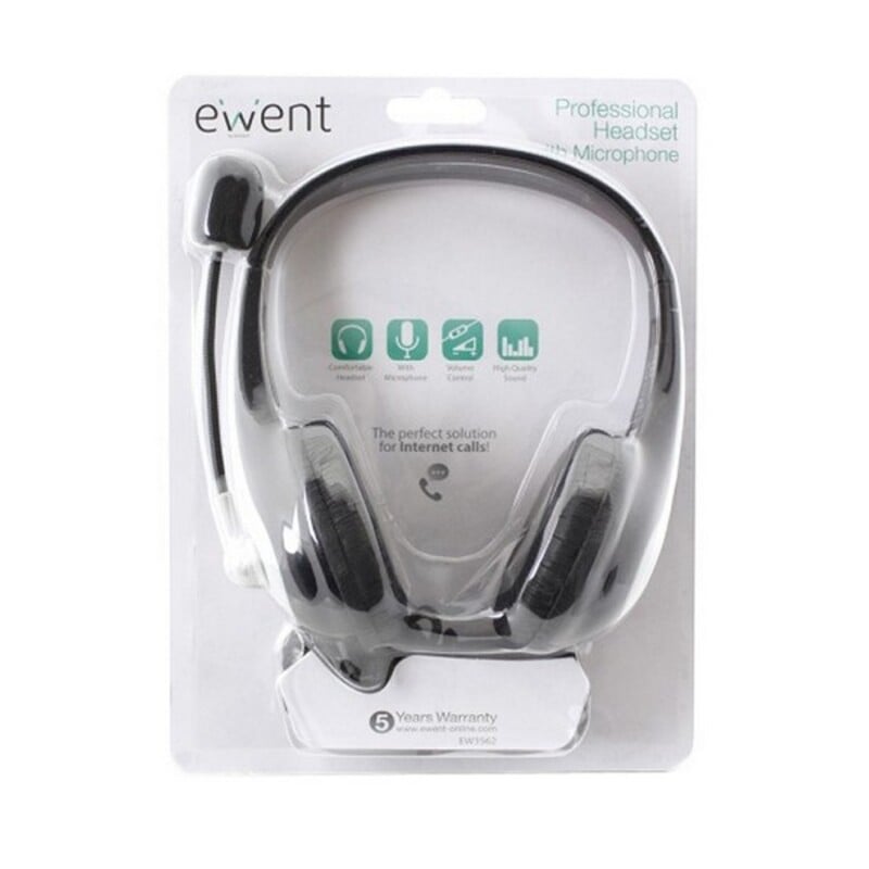 Headphones with microphone Ewent EW3562_4